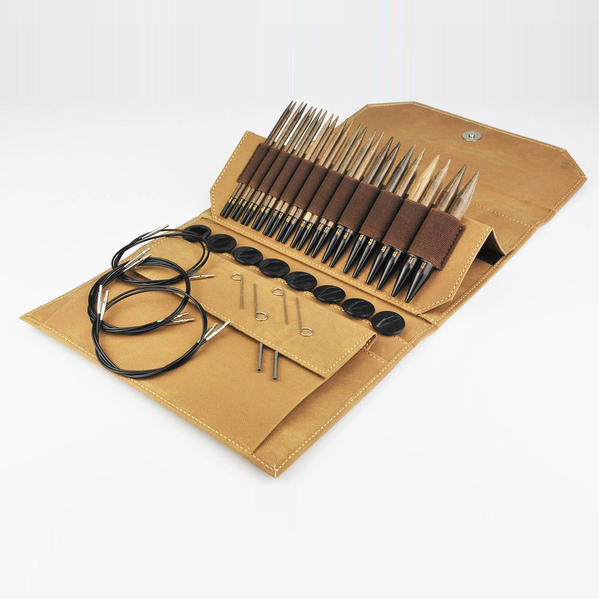 Lykke Umber 5 Interchangeable Circular Knitting Needle Set