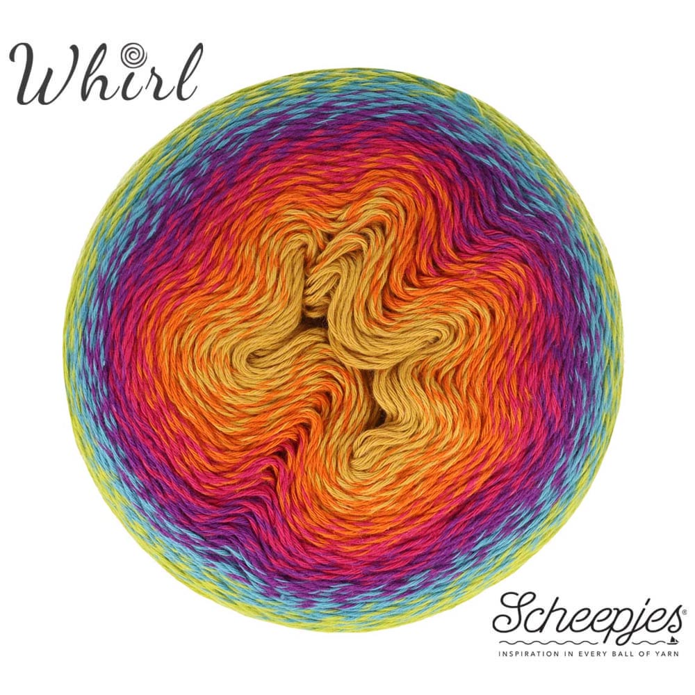 Scheepjes Whirl in 792 - Rainbow Popsicle