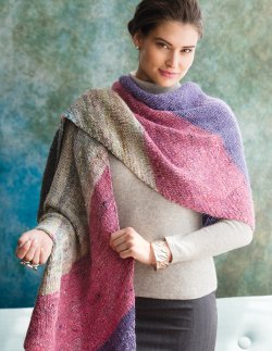 Noro intemporel : châles en tricot