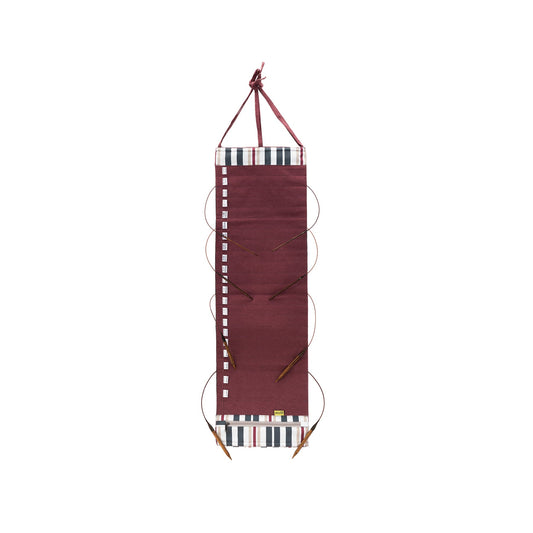 Della Q Hanging Circular Needle Organizer - Linen