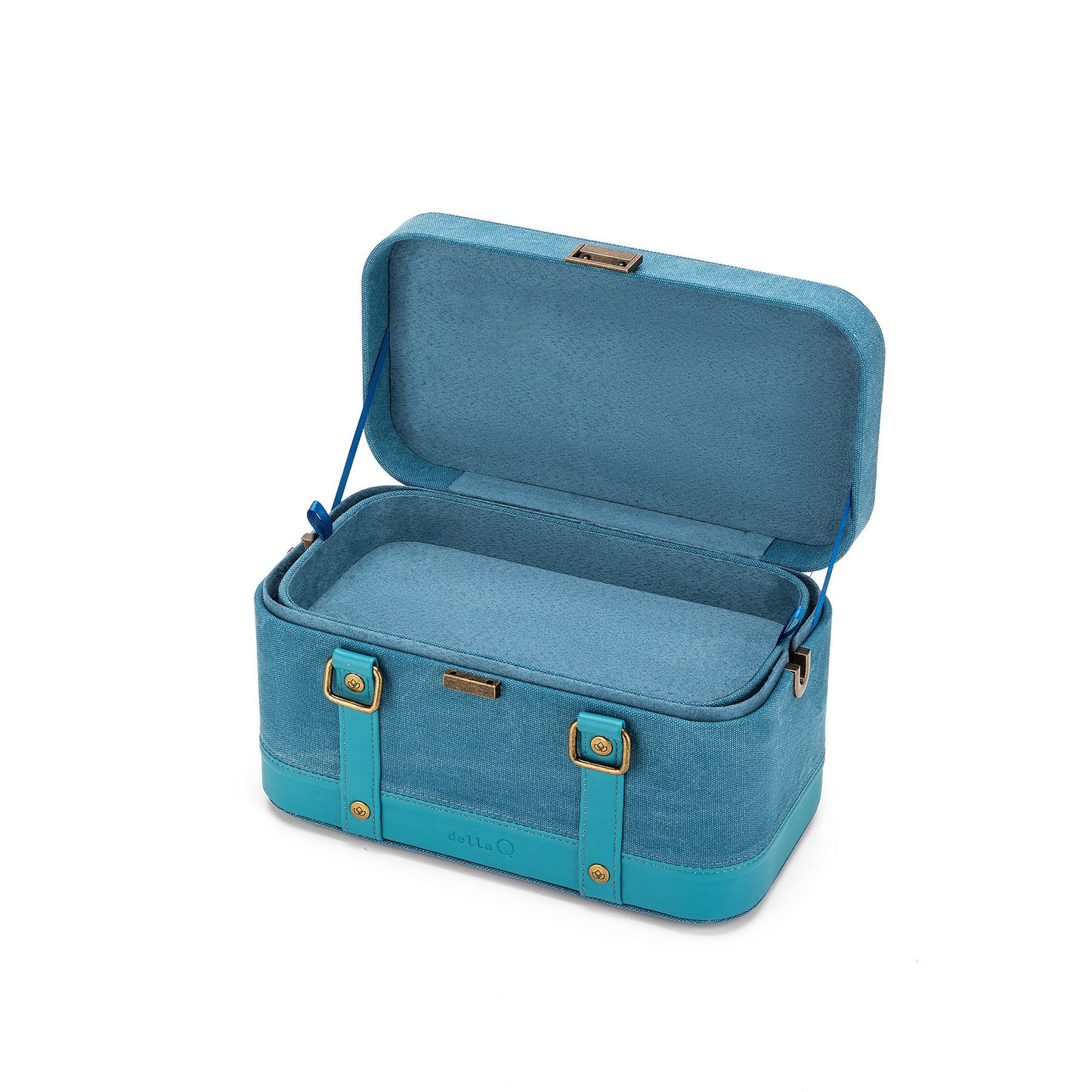 della Q Maker's Train Case - Teal