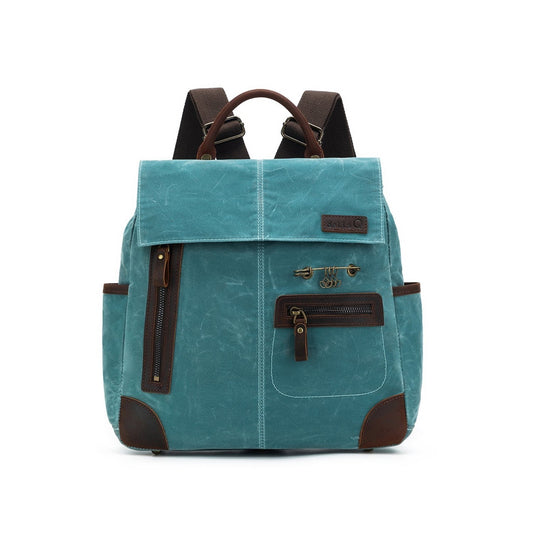 della Q Maker's Canvas Midi Backpack