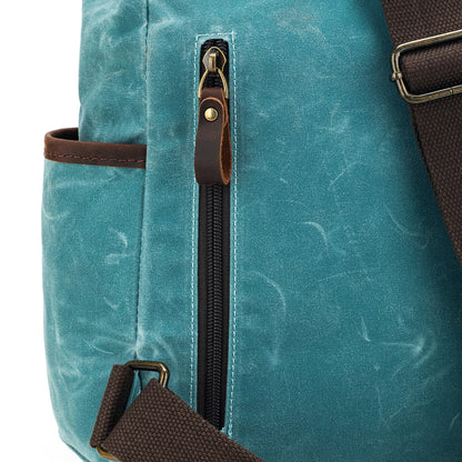 della Q Maker's Canvas Midi Backpack