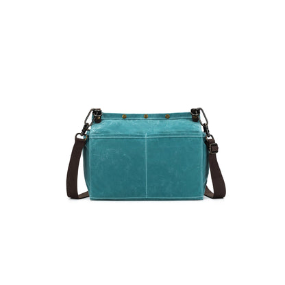 della Q Maker's Canvas Rucksack - Teal