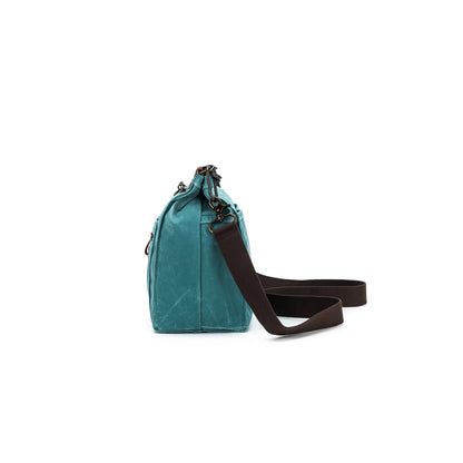 della Q Maker's Canvas Rucksack - Teal