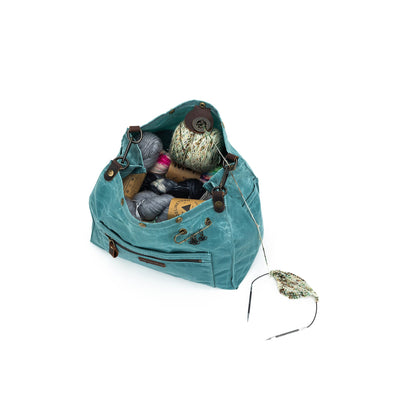 della Q Maker's Canvas Rucksack - Teal