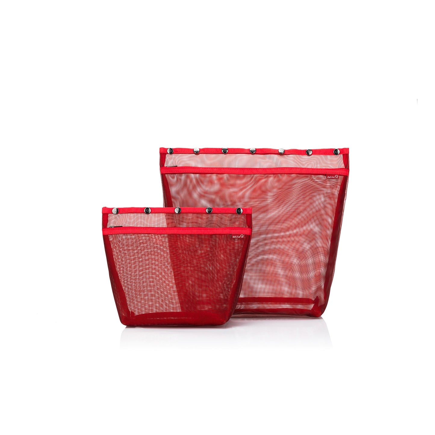 della Q Metallic Oh Snap - Ribbon Red Standing - Set of 2 (L/XL)