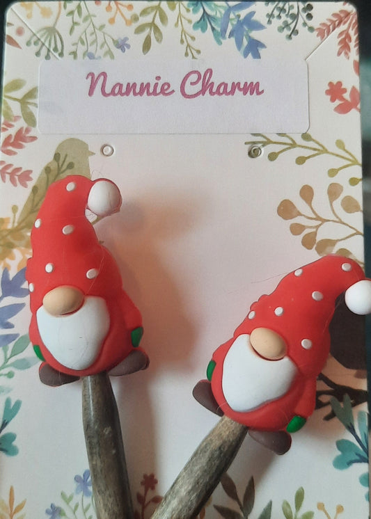 Nannie Charm * Mes Gnomes * Protège-pointes/arrêtoirs de points