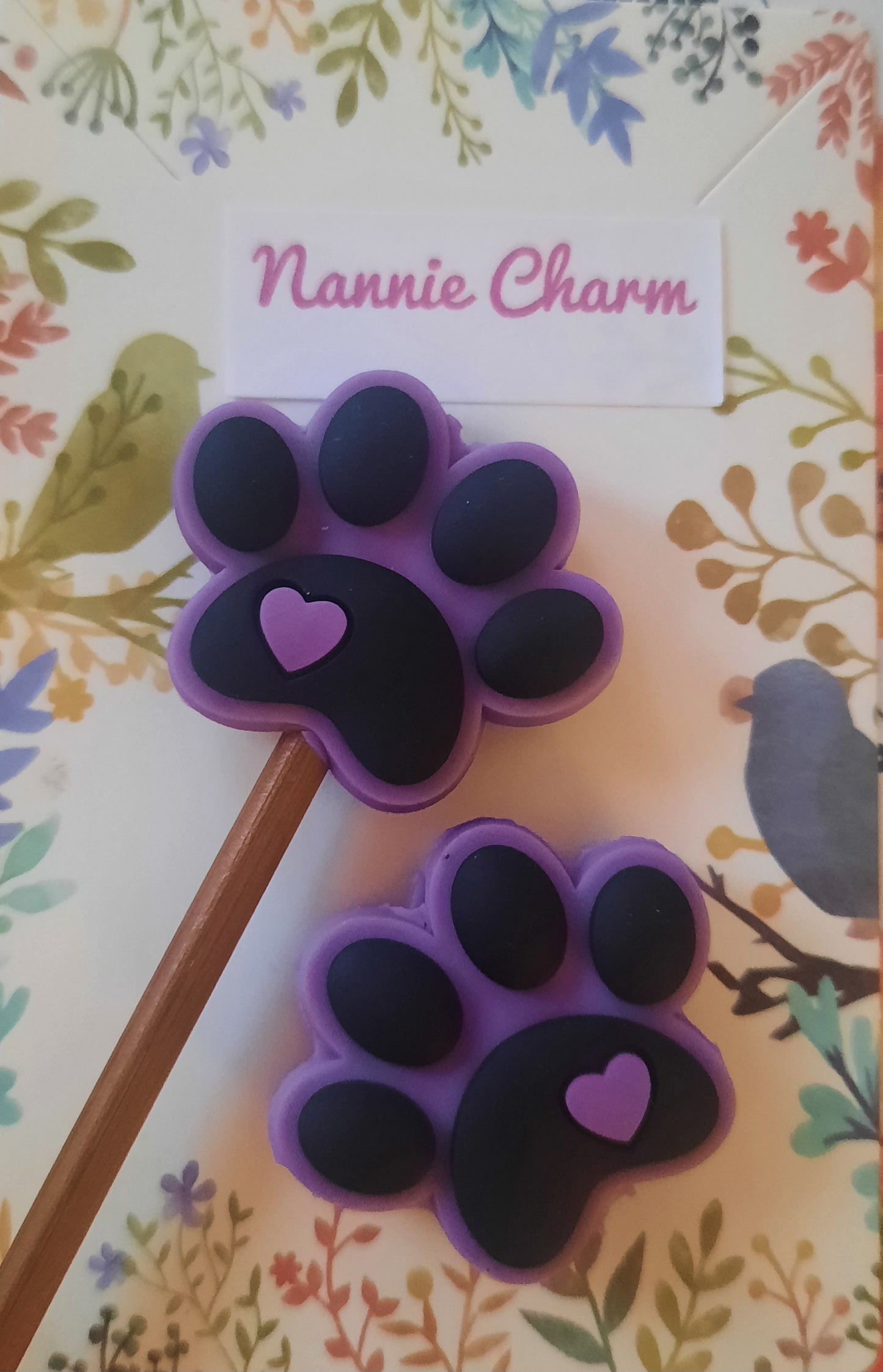 Nannie Charm * Paws * Protecteurs de pointe d'aiguille/Bloque-pointes