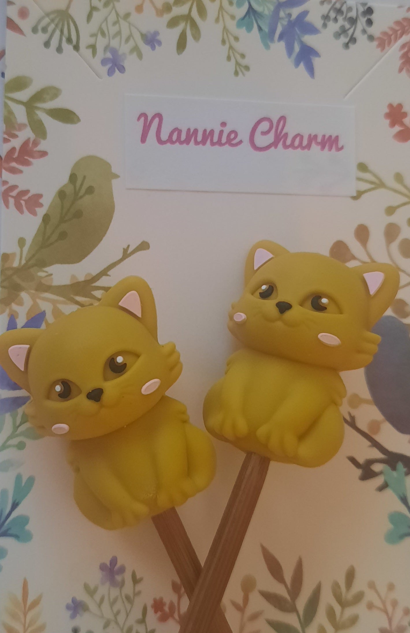 Nannie Charm * Kitty, Kitty * protège-pointes d'aiguille