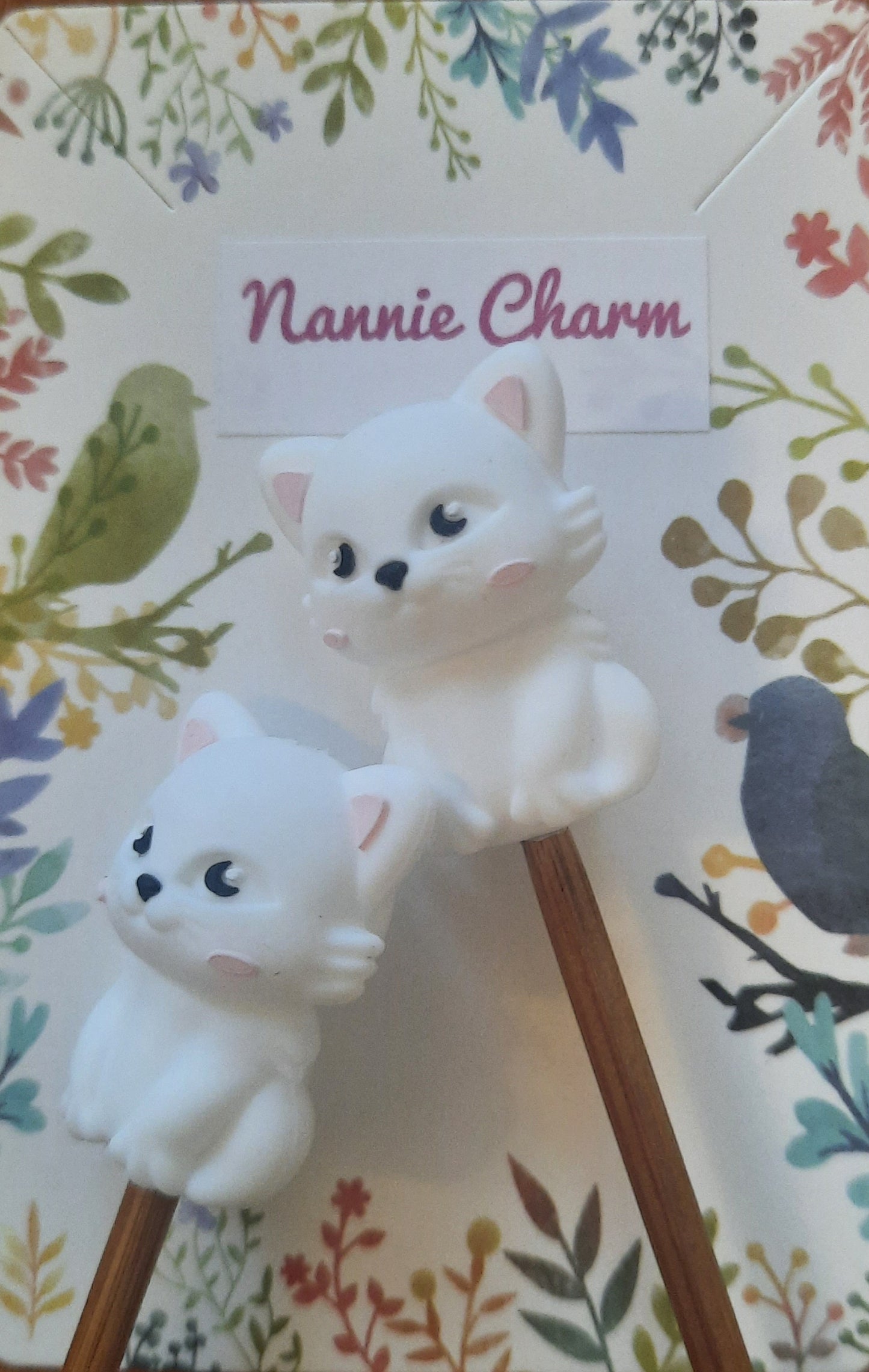 Nannie Charm * Kitty, Kitty * protège-pointes d'aiguille