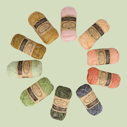 Scheepjes Stone Washed Colour Pack (10 x 25g) - PREORDER