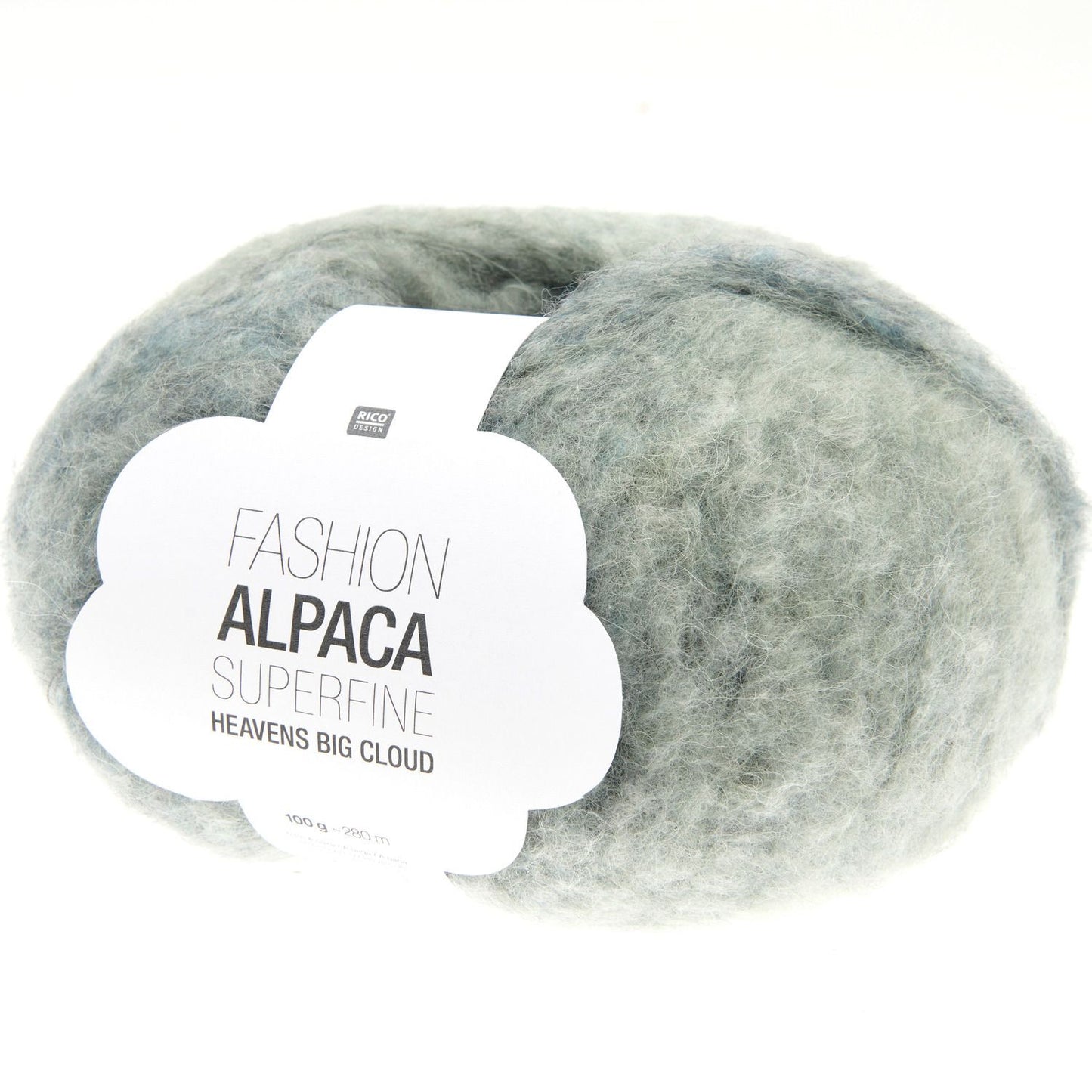 Fashion Alpaca Superfine Heavens Big Cloud in 002 - Blue-Aqua