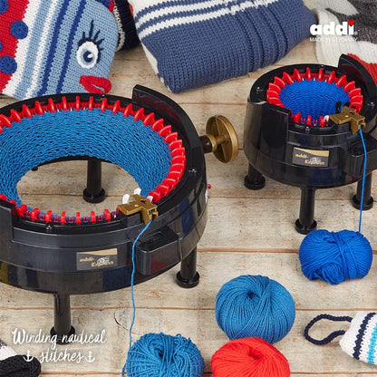 Winding Nautical Stitches: New Instructions for The addiExpress Professional and addiExpress Kingsize Knitting Machines