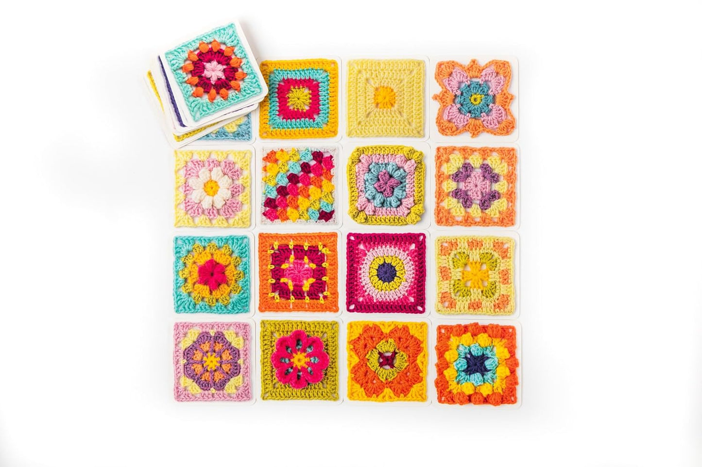 Le jeu de cartes Granny Square : 50 modèles à mélanger et à assortir, par Claire Montgomerie