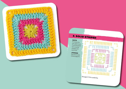 Le jeu de cartes Granny Square : 50 modèles à mélanger et à assortir, par Claire Montgomerie