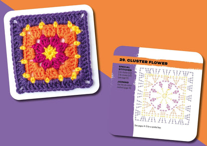 Le jeu de cartes Granny Square : 50 modèles à mélanger et à assortir, par Claire Montgomerie