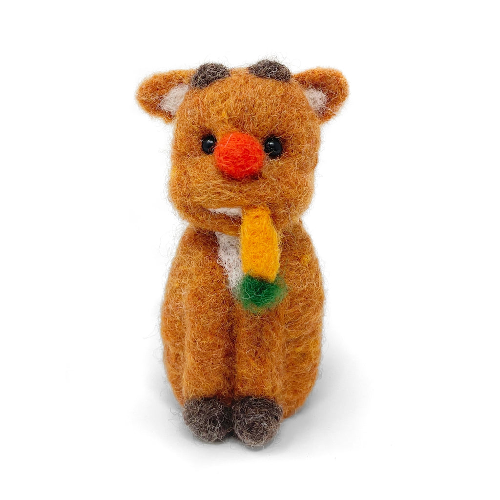 Baby Rudolph Needle Felting Kit