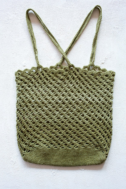 Dunya Market Bag in Urth Monokrom Cotton DK (Crochet)