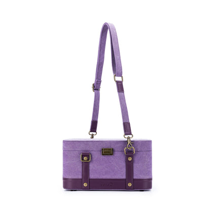 della Q Maker's Train Case - Plum