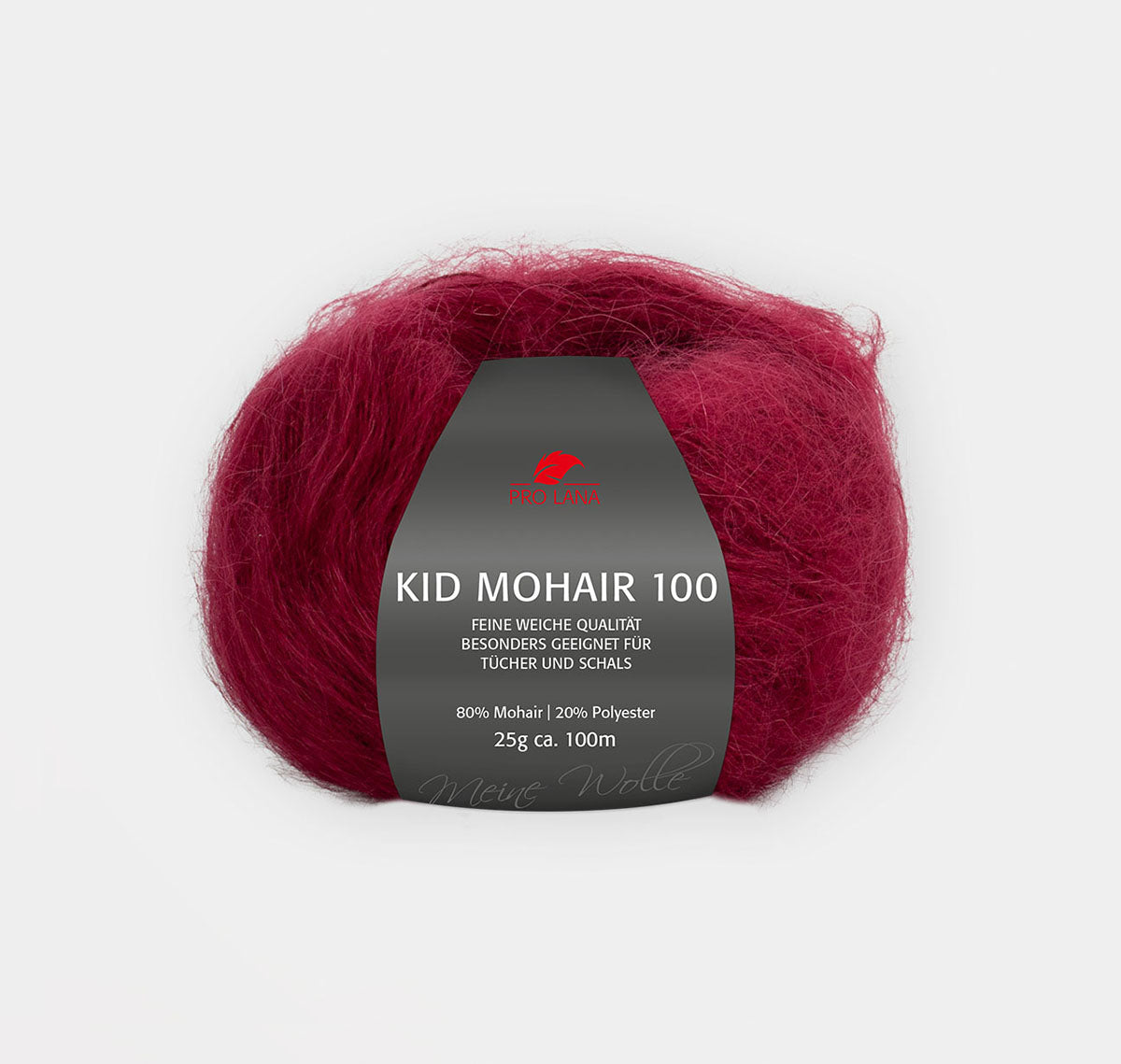 Pro Lana Kid Mohair 100 in Bordeaux