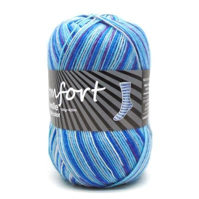 Confort Wolle Sockenwolle 4-Ply Couleur