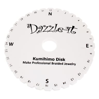 Disque Dazzle-it Kumihimo - Rond