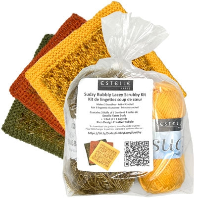 Sudzy Bubbly Scrubby Kits - Autumn Holiday