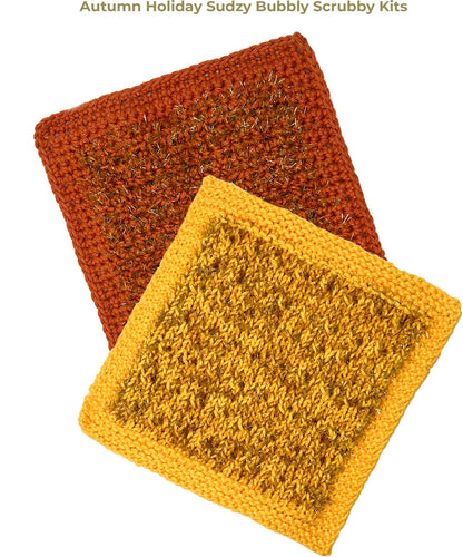 Sudzy Bubbly Scrubby Kits - Autumn Holiday