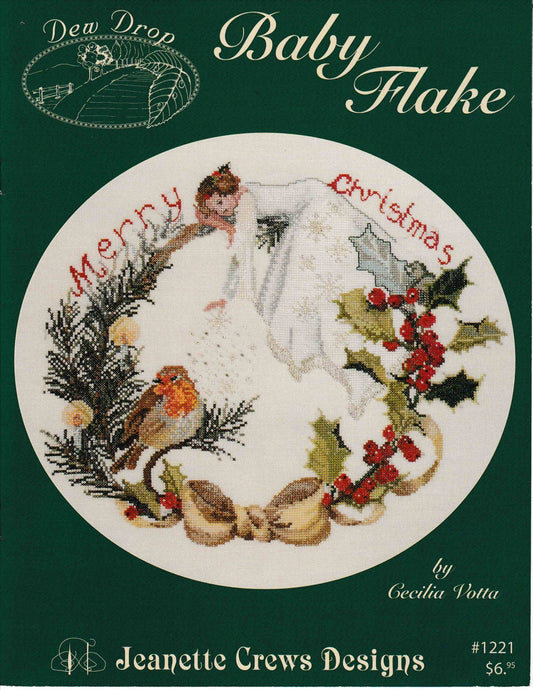 Jeanette Crews Designs Baby Flake by Cecila Votta #1221