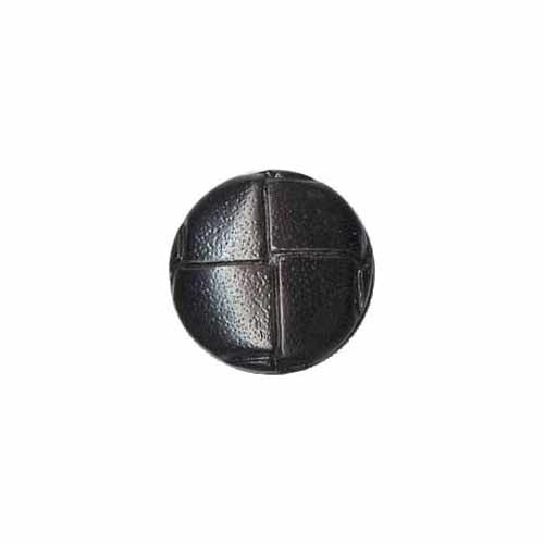 ELAN Round Black 15mm Shank Button - 4-pk