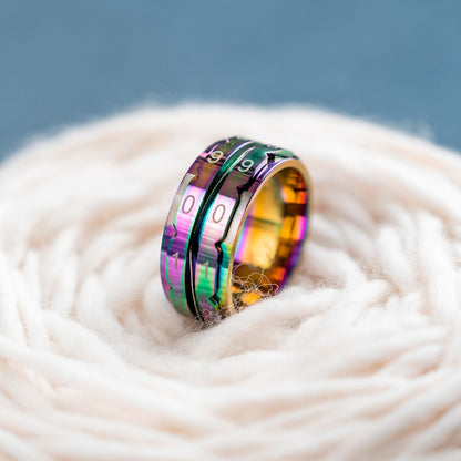 Bague de comptoir arc-en-ciel Knitter's Pride