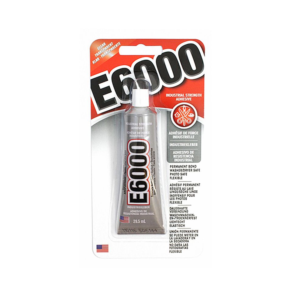 Colle E-6000 Adhésif de force industrielle 29,5 ml