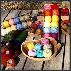 Dmc Pearl Cotton Balls Size 8, Variegated Perle Cotton Balls, Cross Stitch  Thread Needlework , Embroidery Thread / Catalog 1 -  Norway